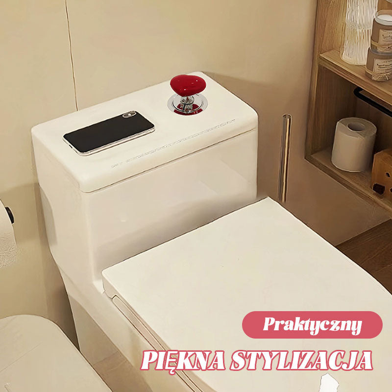 Colorful Heart-Shaped Loved Toilet Tank Press Helper.